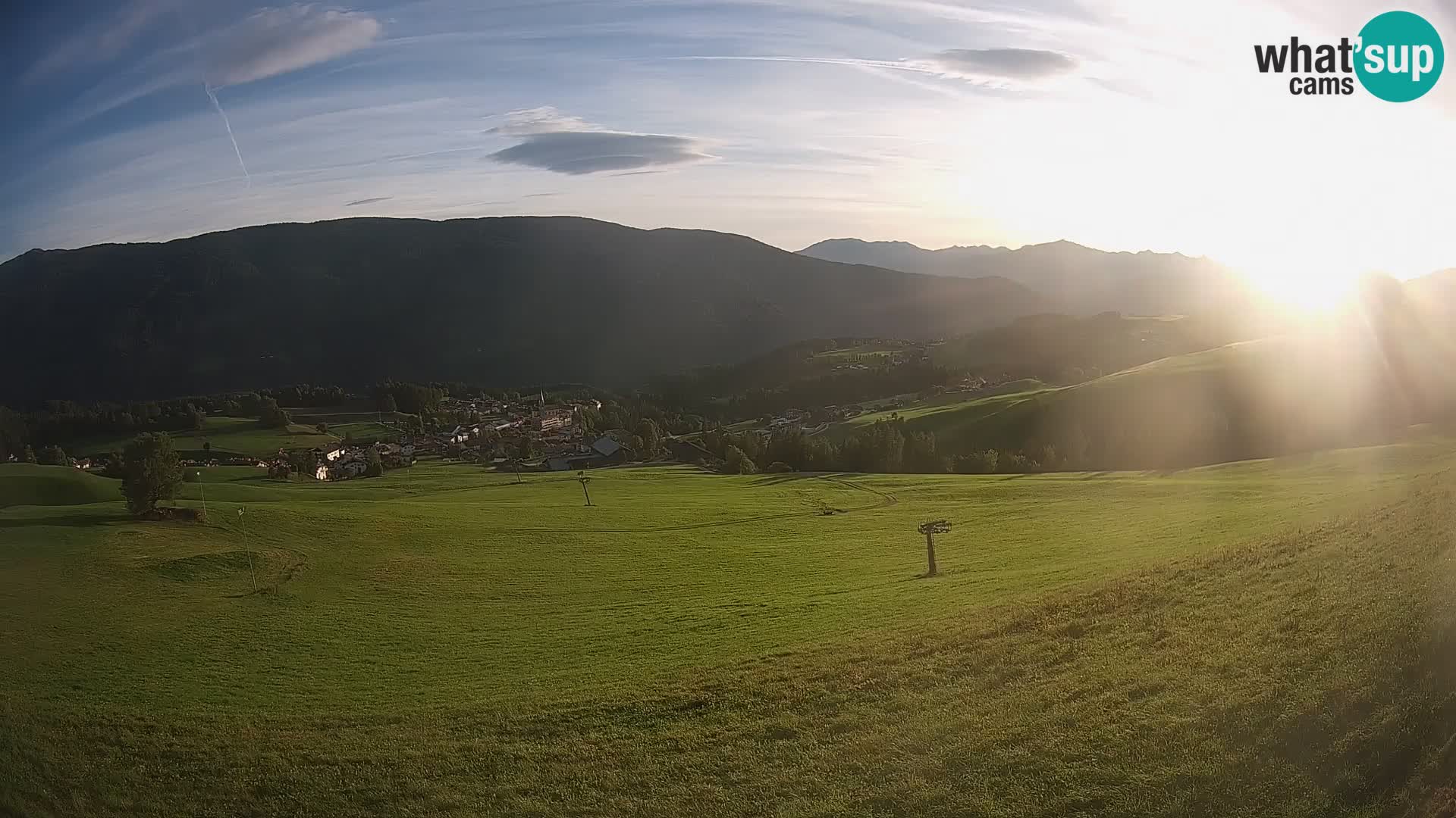 Web kamera Terenten (1210m) – Pogled uživo na Dolinu Pusteria
