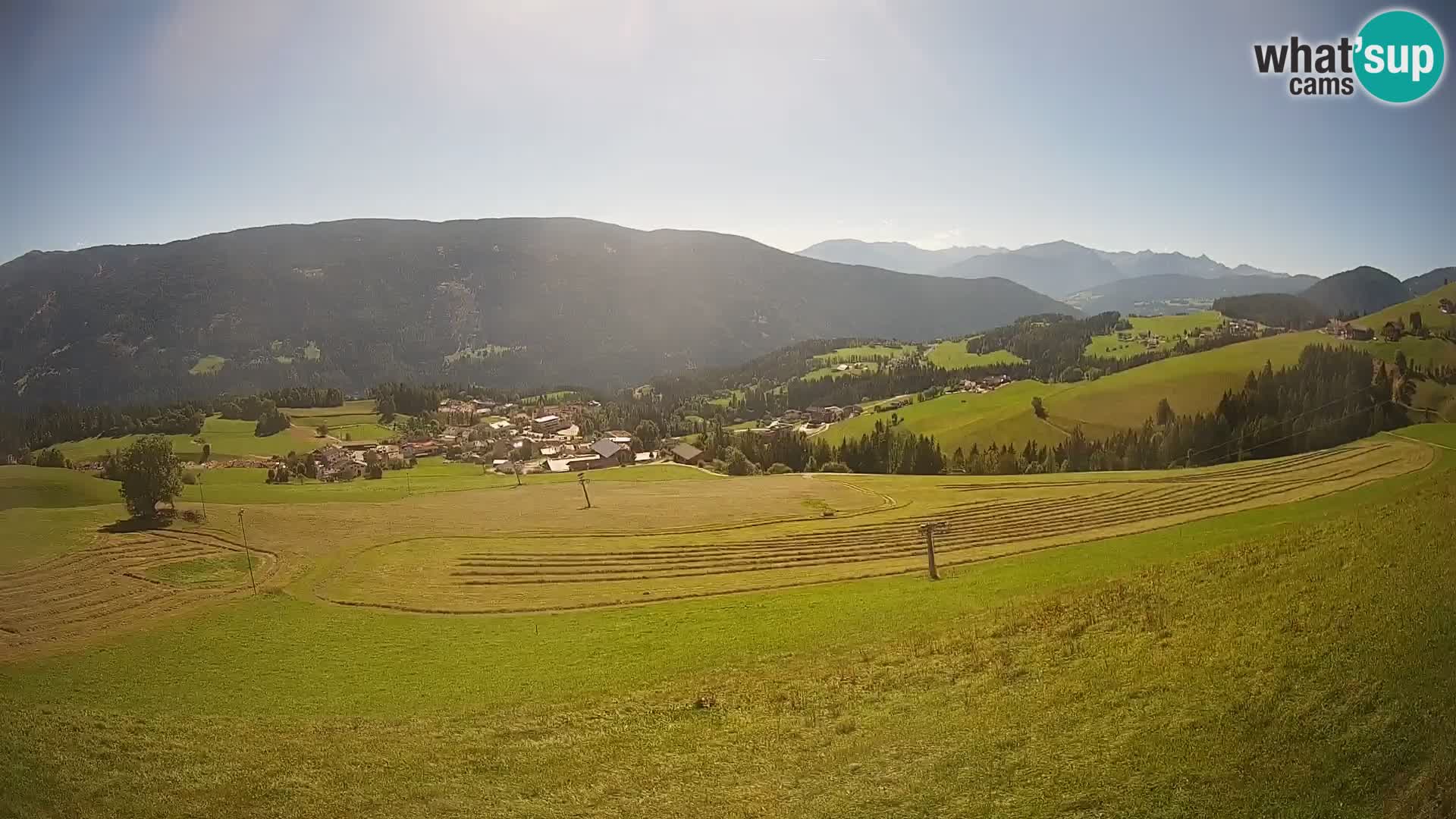 Webcam Terenten (1210m) – Vista en vivo del Valle de Pusteria