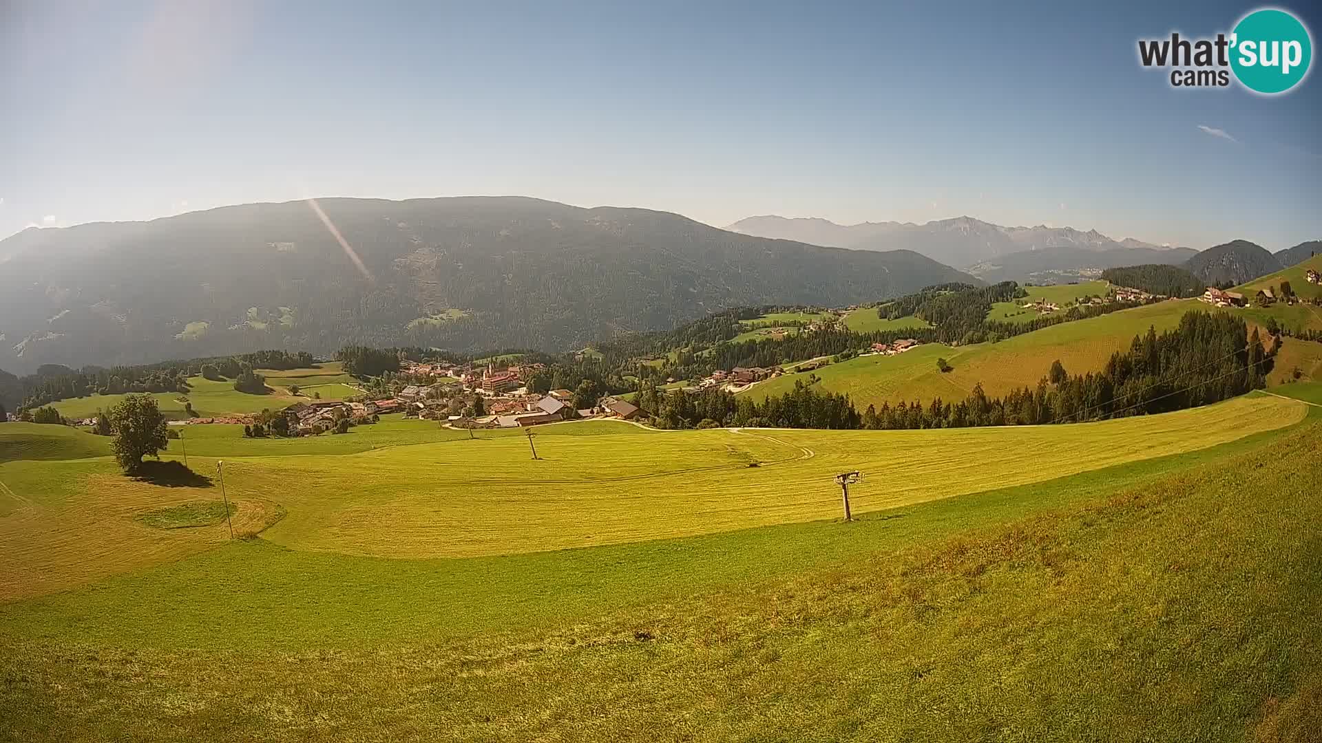 Webcam Terenten (1210m) – Vue en direct sur la Vallée de Pusteria