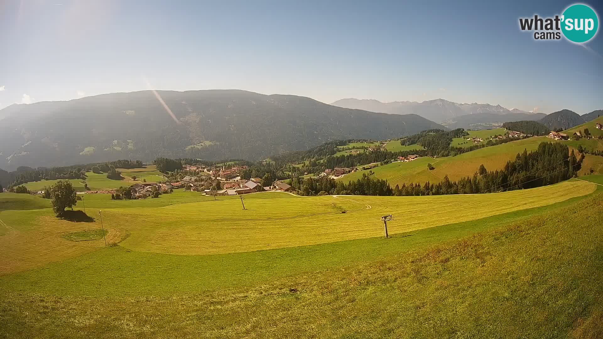 Webcam Terento (1210m) – Vista live sulla Val Pusteria
