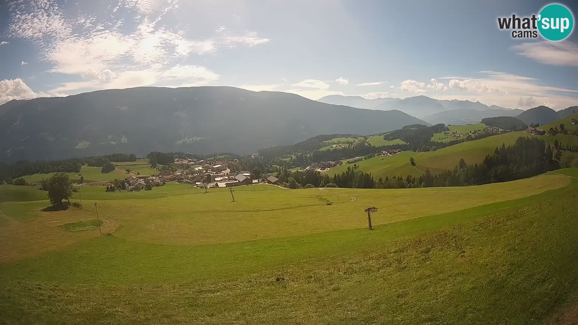 Webcam Terenten (1210m) – Vue en direct sur la Vallée de Pusteria