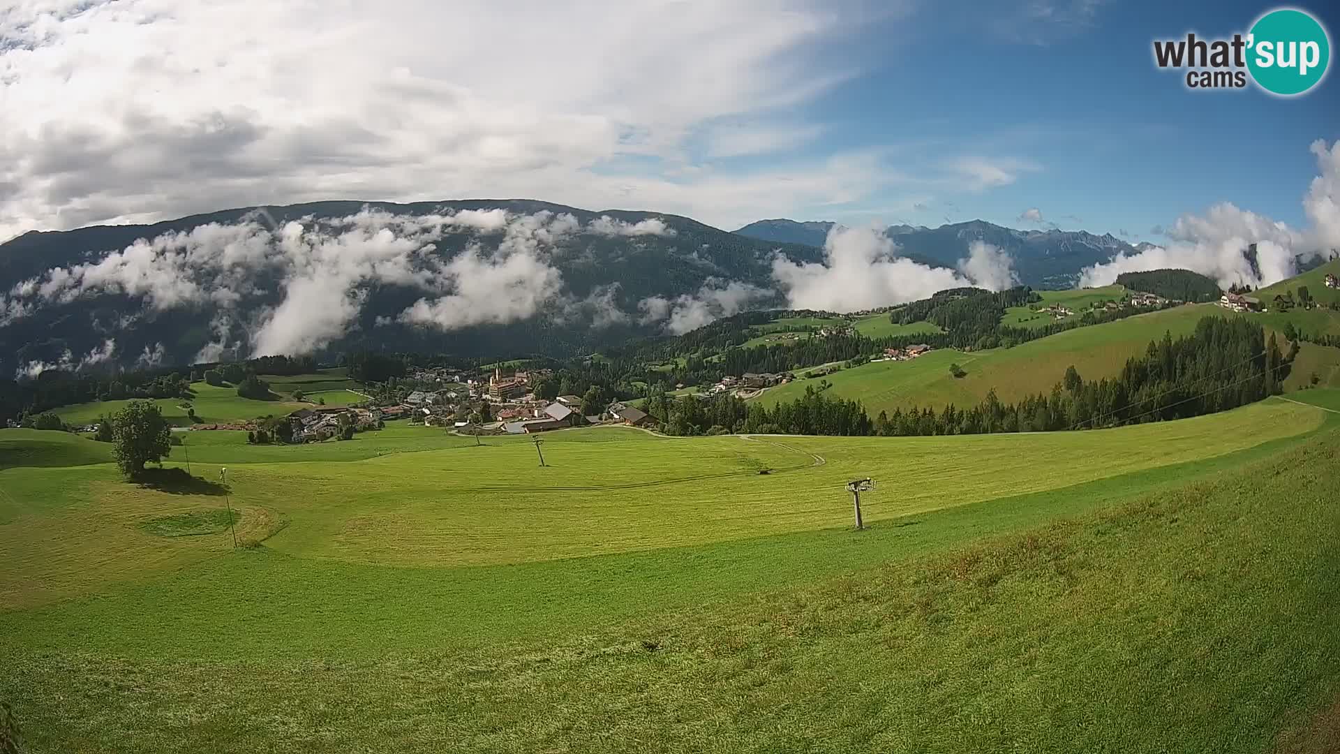 Webcam Terento (1210m) – Vista live sulla Val Pusteria