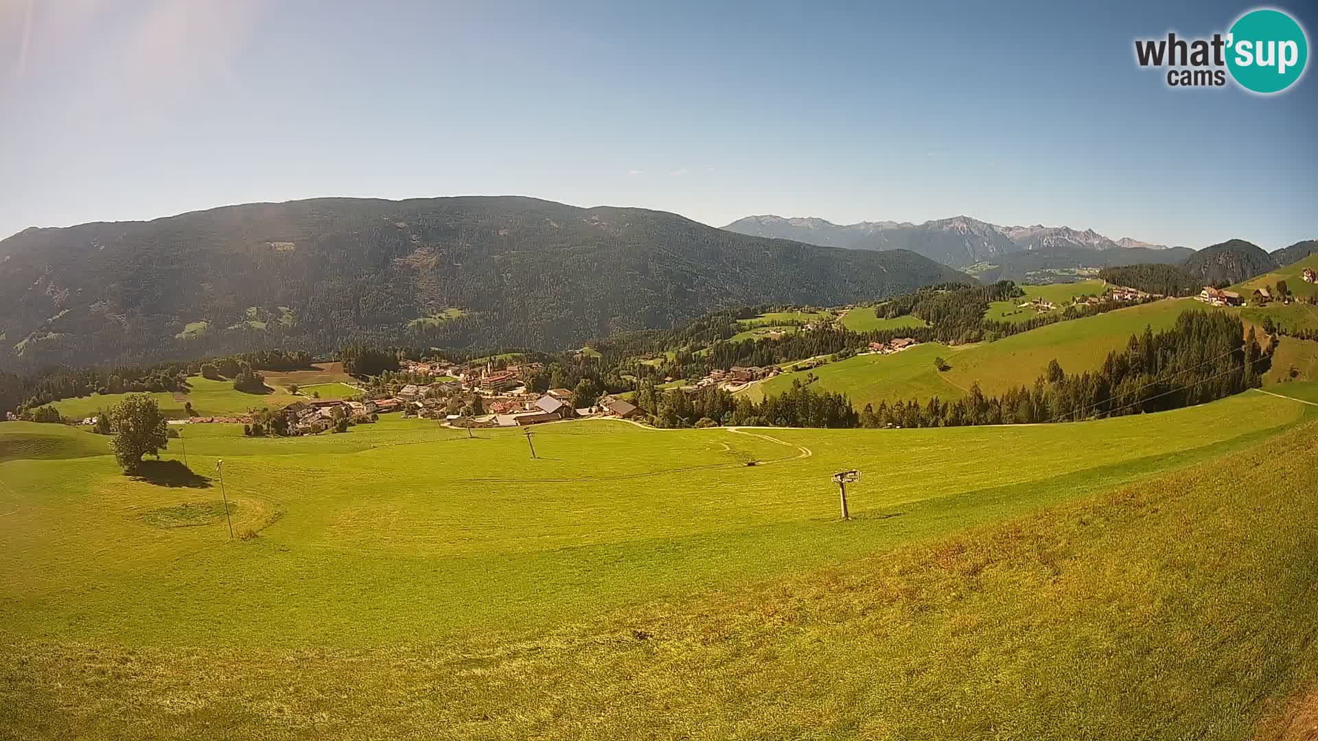 Web kamera Terenten (1210m) – Pogled uživo na Dolinu Pusteria