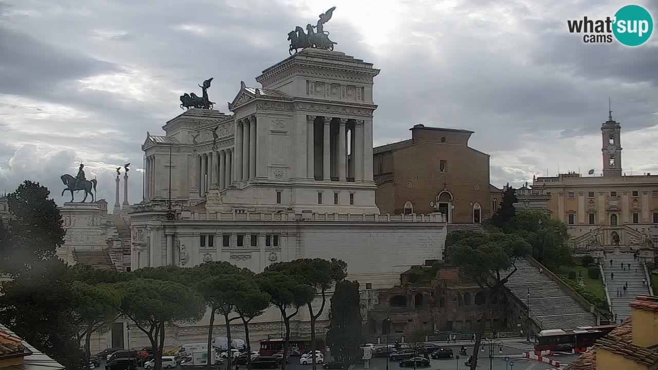 Rome Livecam – Vittoriano webcam – Altare della Patria