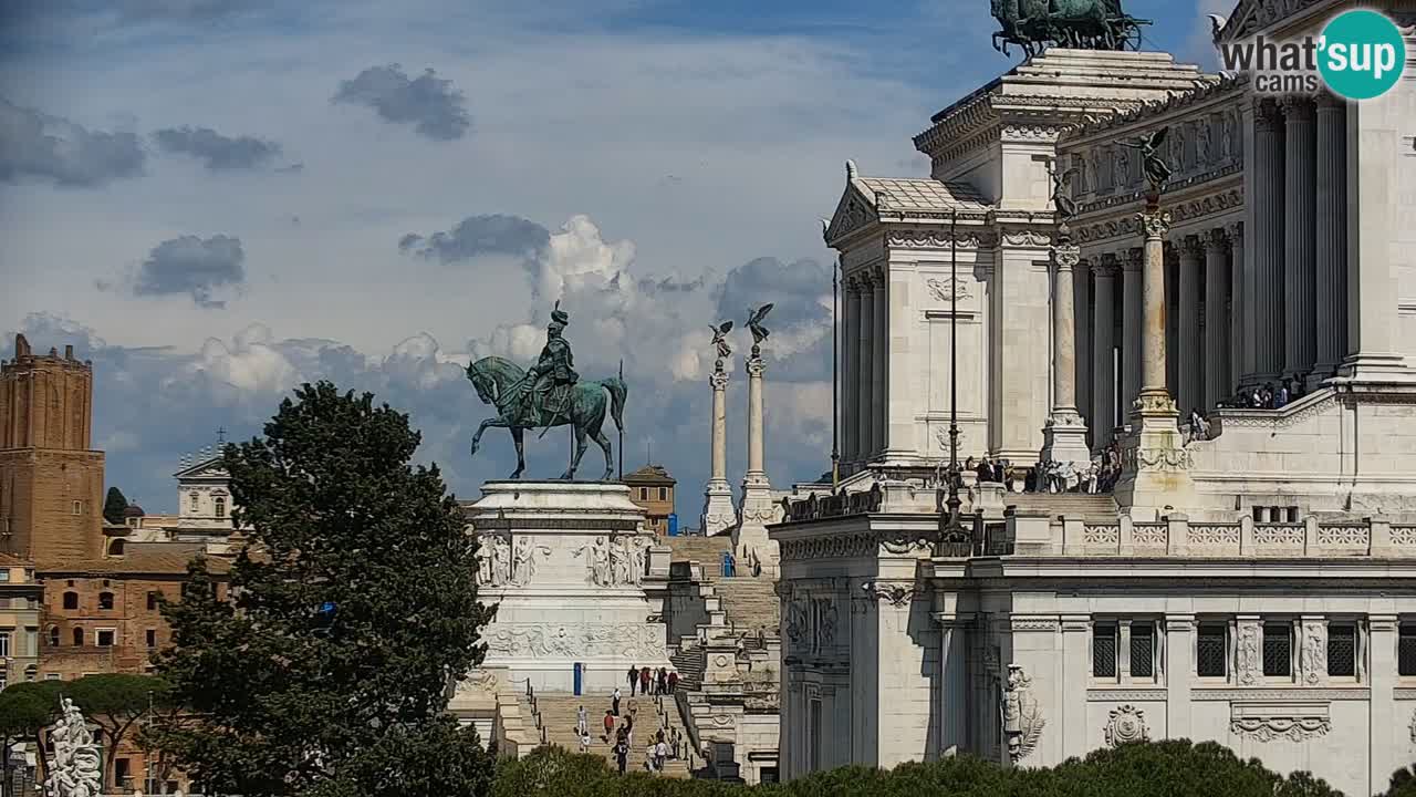 Rom Webcam – Vittoriano – Altar des Vaterlands