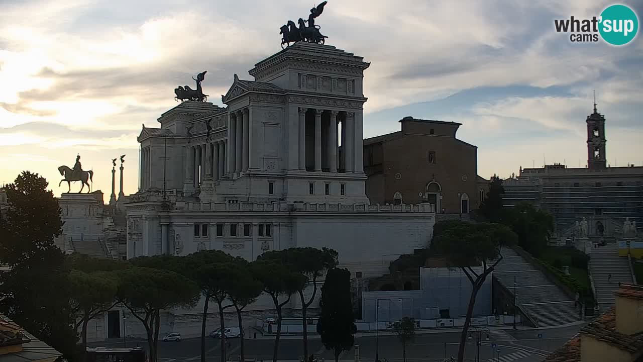 Rome Livecam – Vittoriano webcam – Altare della Patria