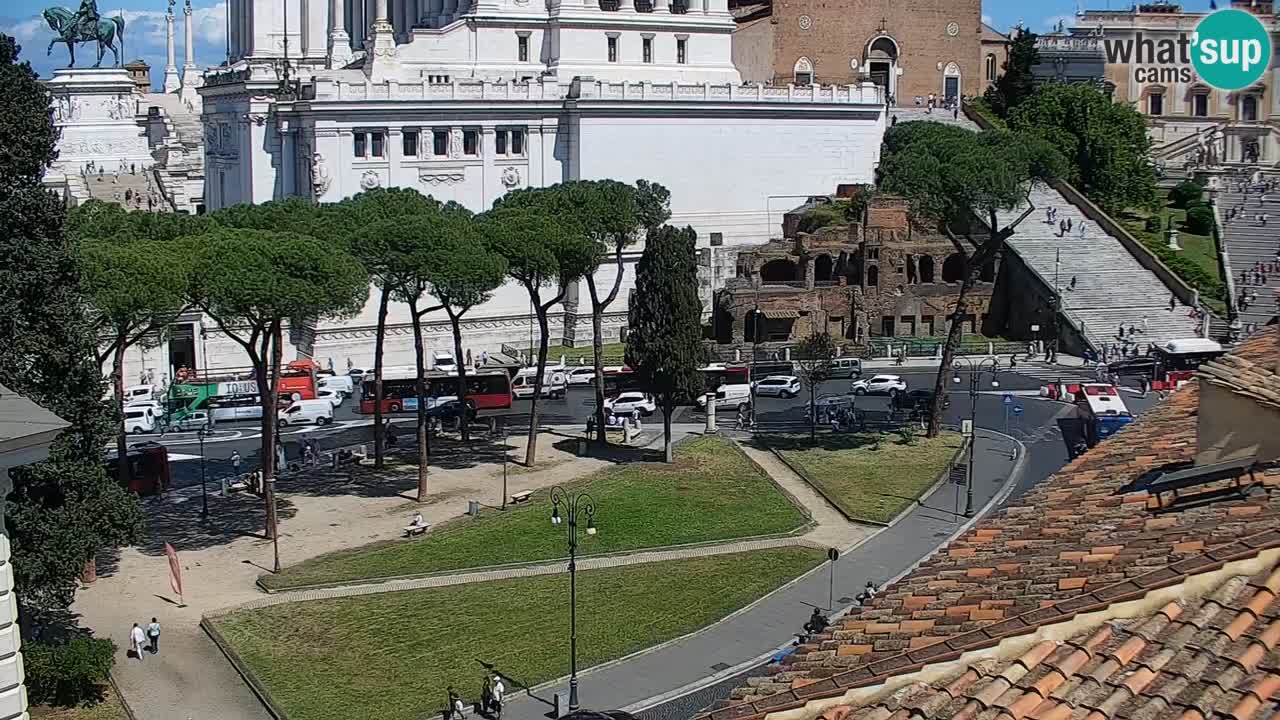Roma Livecam – Vittoriano webcam – Altare della Patria