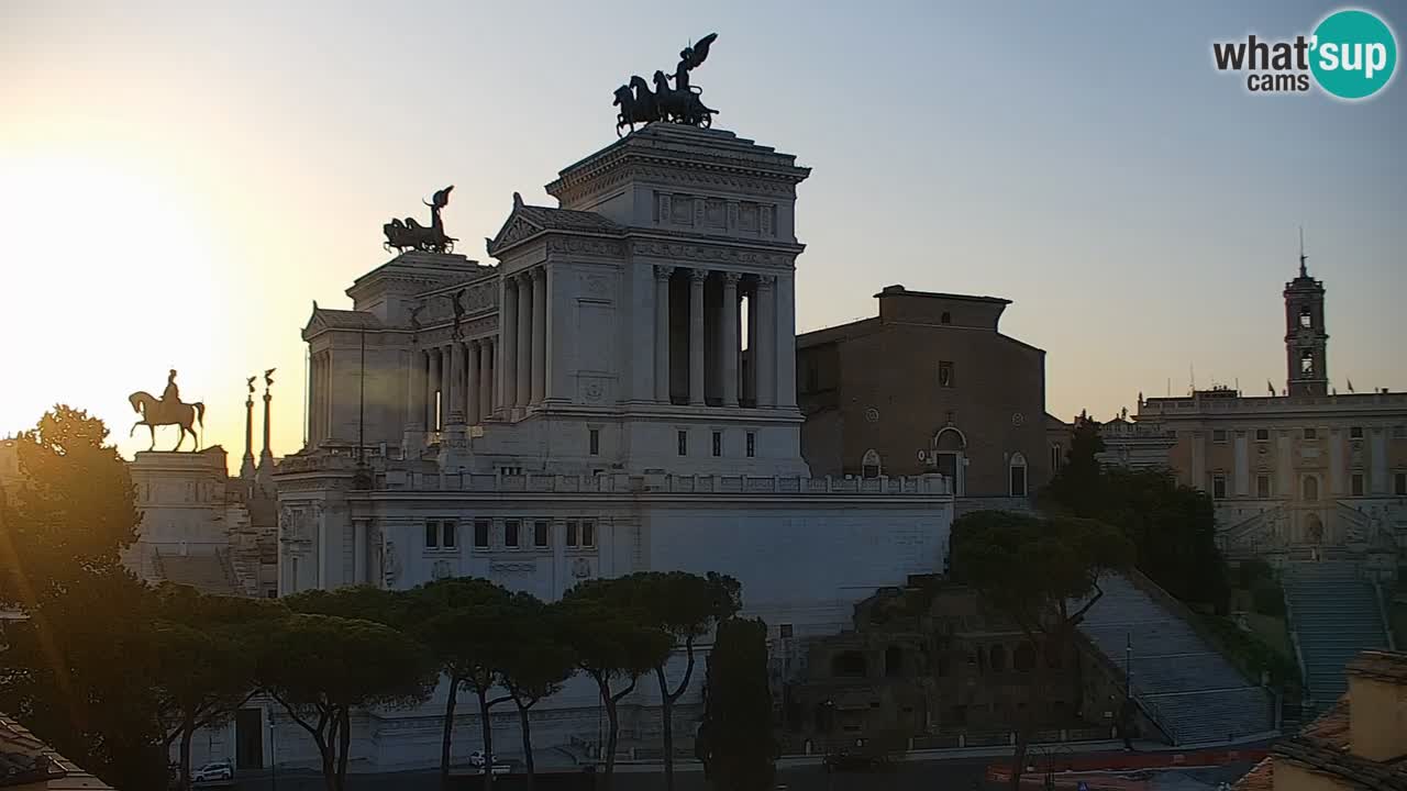 Roma Camera en vivo – Vittoriano webcam – Altare della Patria