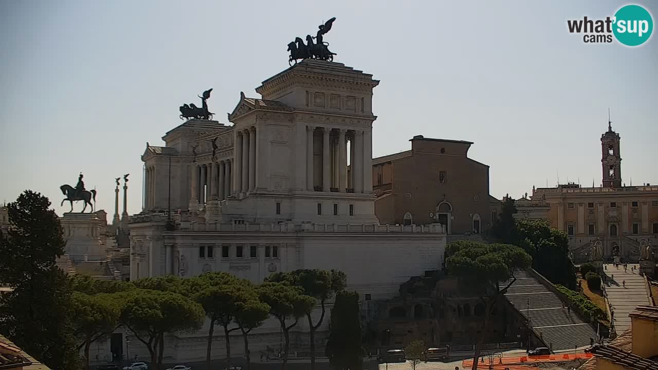 Roma Camera en vivo – Vittoriano webcam – Altare della Patria