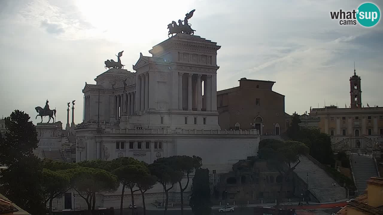 Rome Livecam – Vittoriano webcam – Altare della Patria