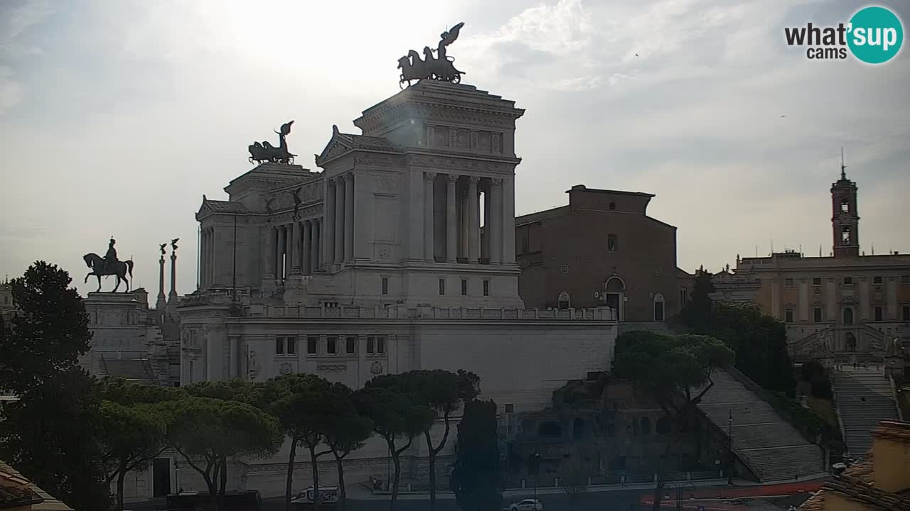 Rome Livecam – Vittoriano webcam – Altare della Patria