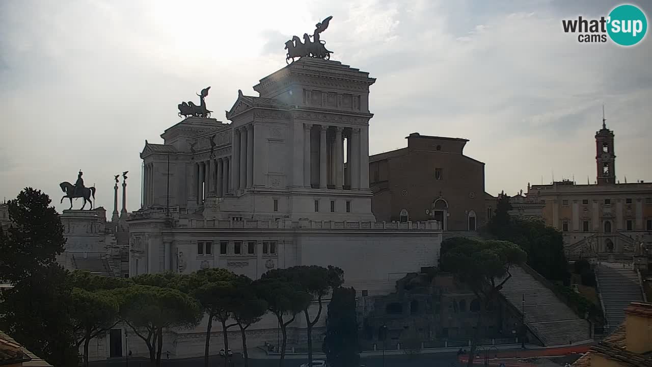 Rome Livecam – Vittoriano webcam – Altare della Patria