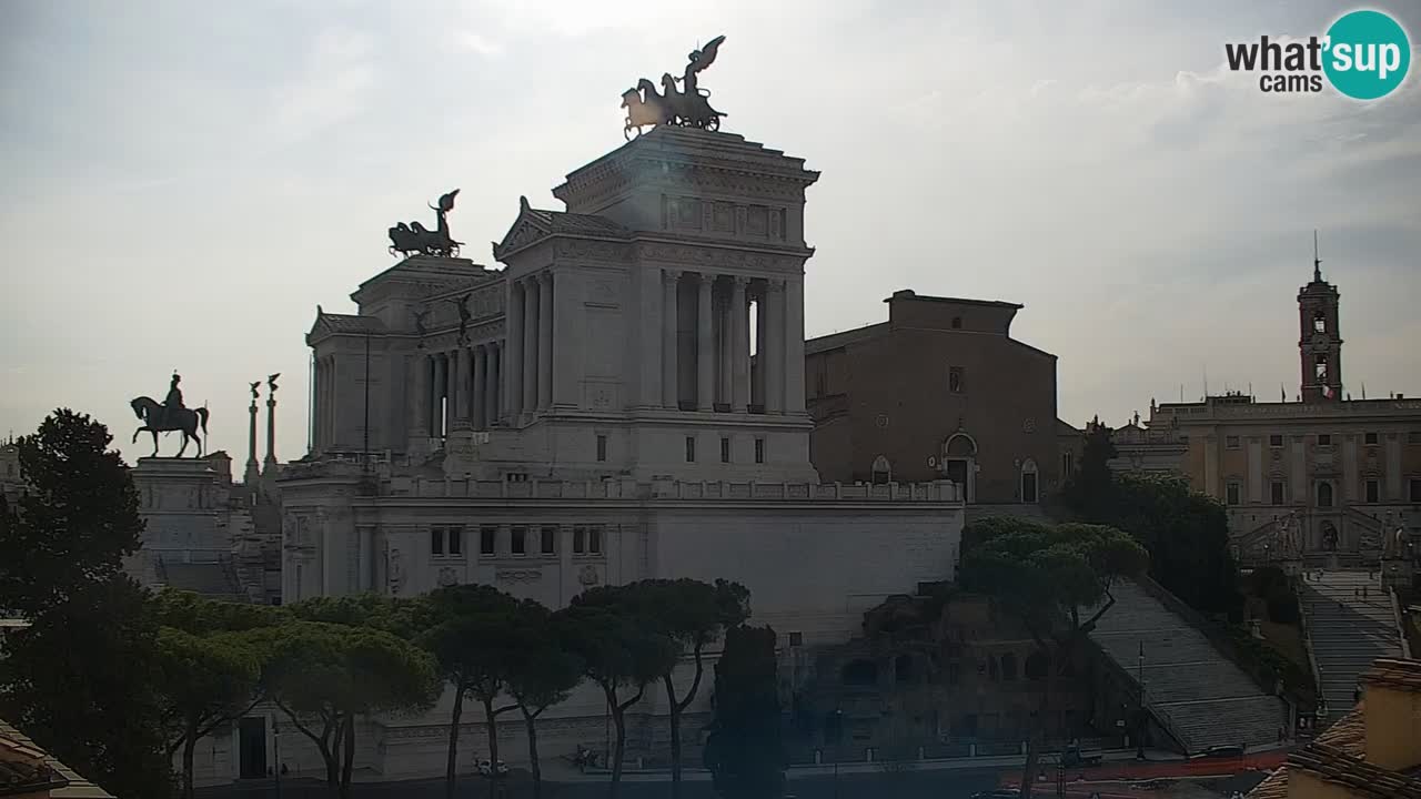 Rome Livecam – Vittoriano webcam – Altare della Patria