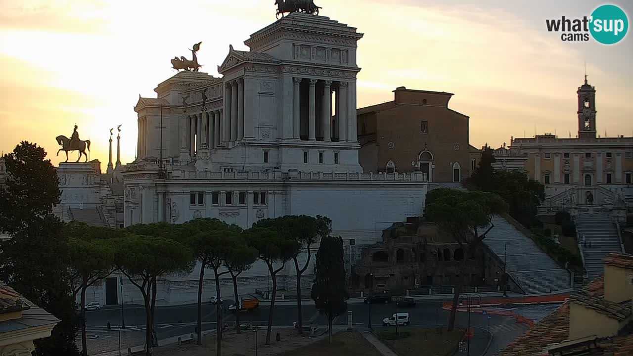 Roma Livecam – Vittoriano webcam – Altare della Patria