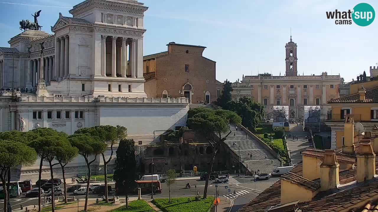 Rome Livecam – Vittoriano webcam – Autel de La Patrie