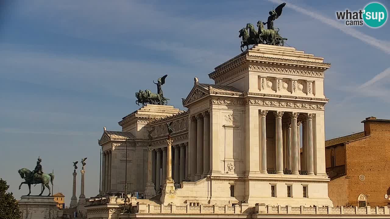 Roma Camera en vivo – Vittoriano webcam – Altare della Patria