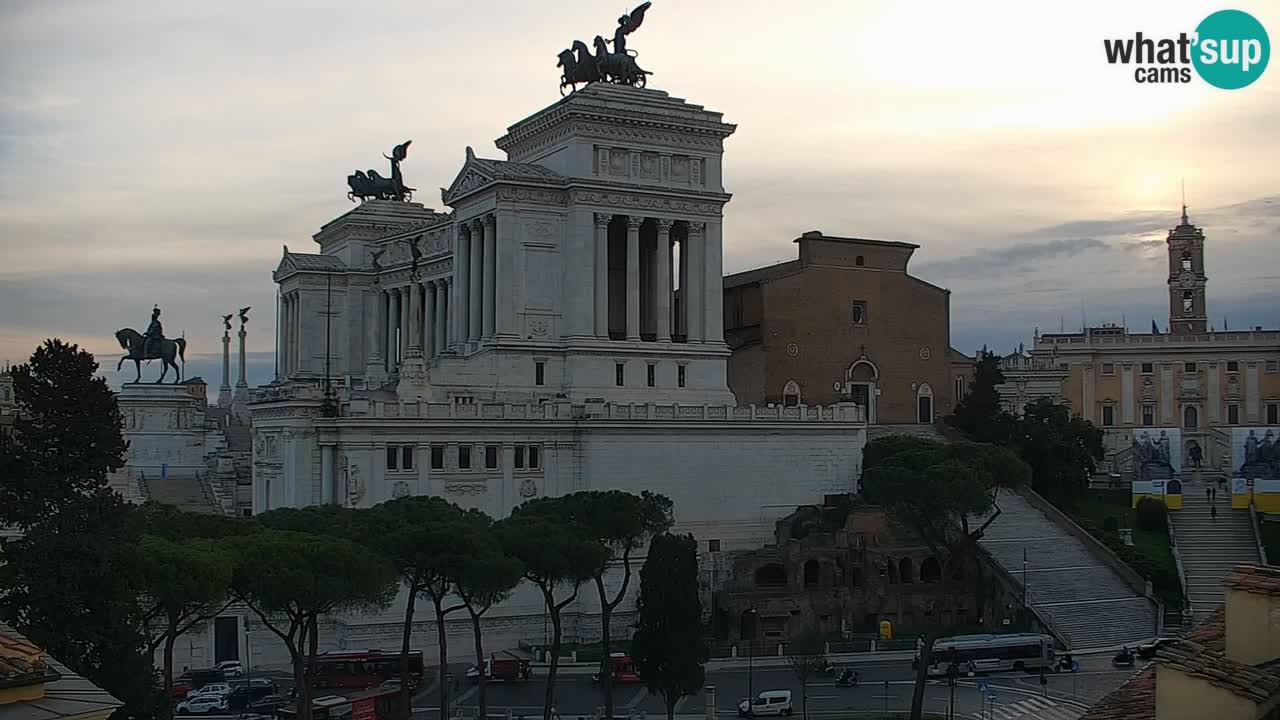 Rim Web kamera – Vittoriano – Altare della patria