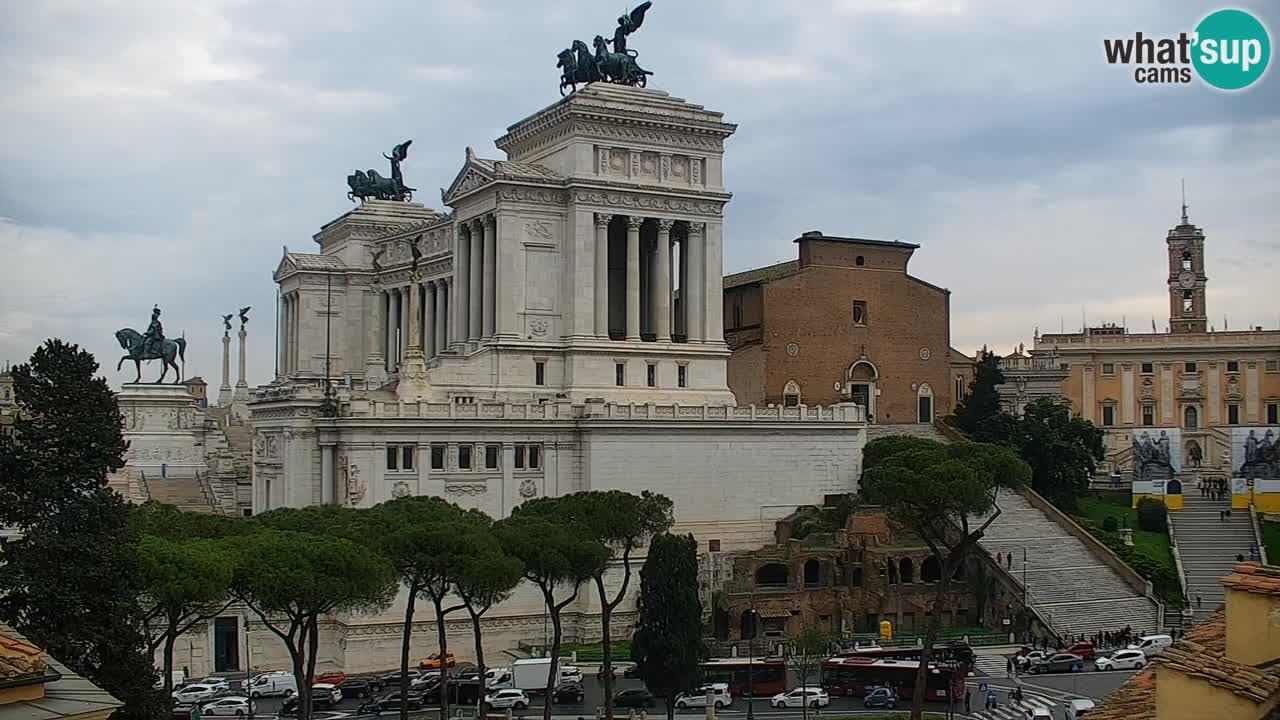 Roma Camera en vivo – Vittoriano webcam – Altare della Patria