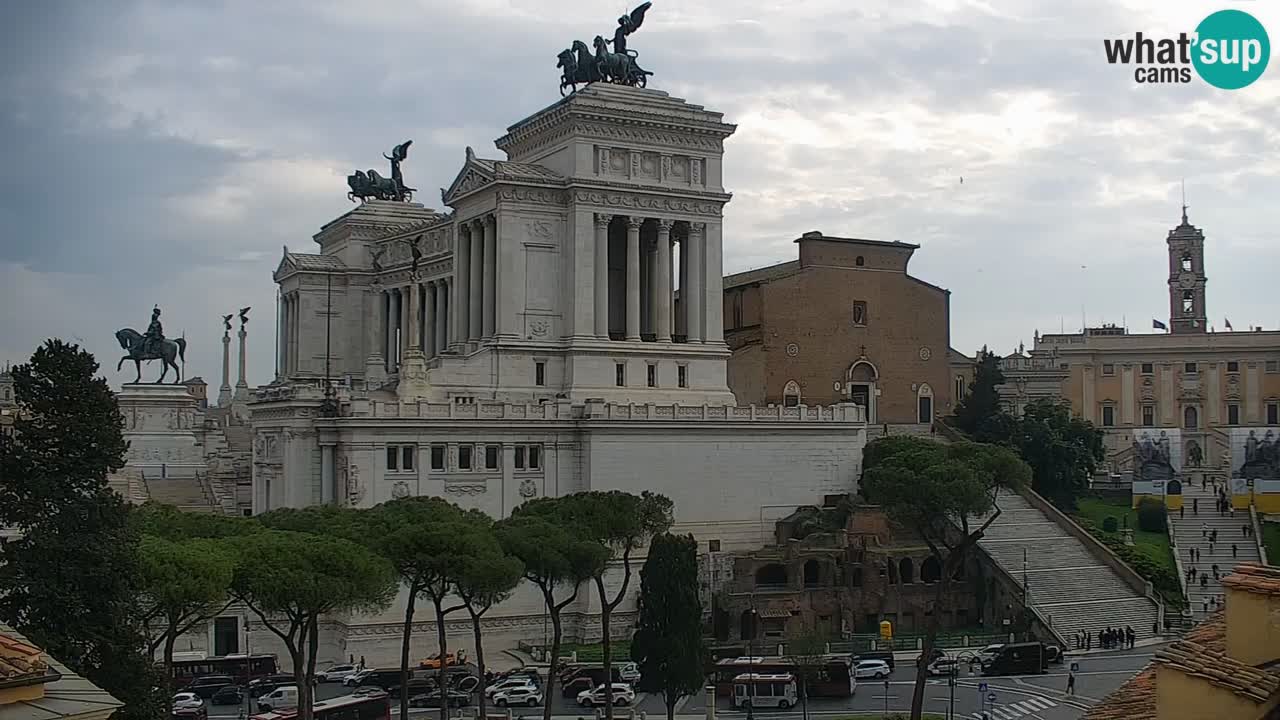 Roma Livecam – Vittoriano webcam – Altare della Patria