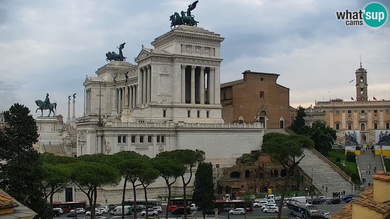 Roma Livecam – Vittoriano webcam – Altare della Patria