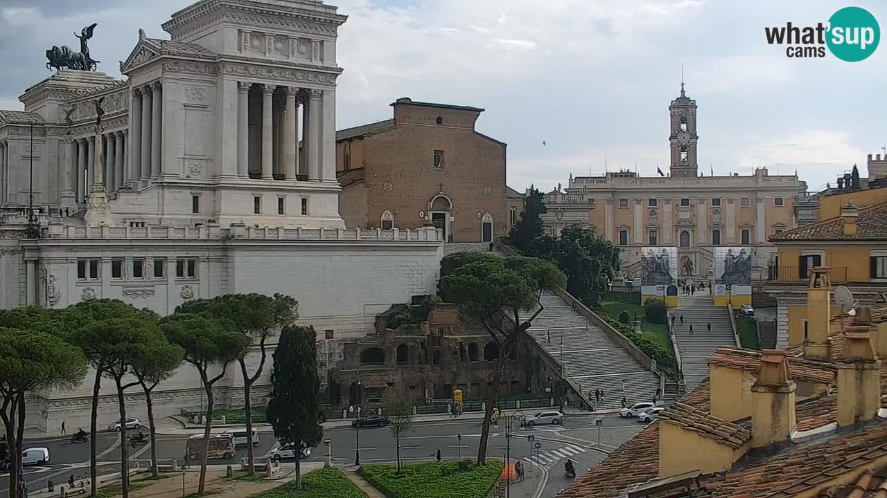 Roma Livecam – Vittoriano webcam – Altare della Patria