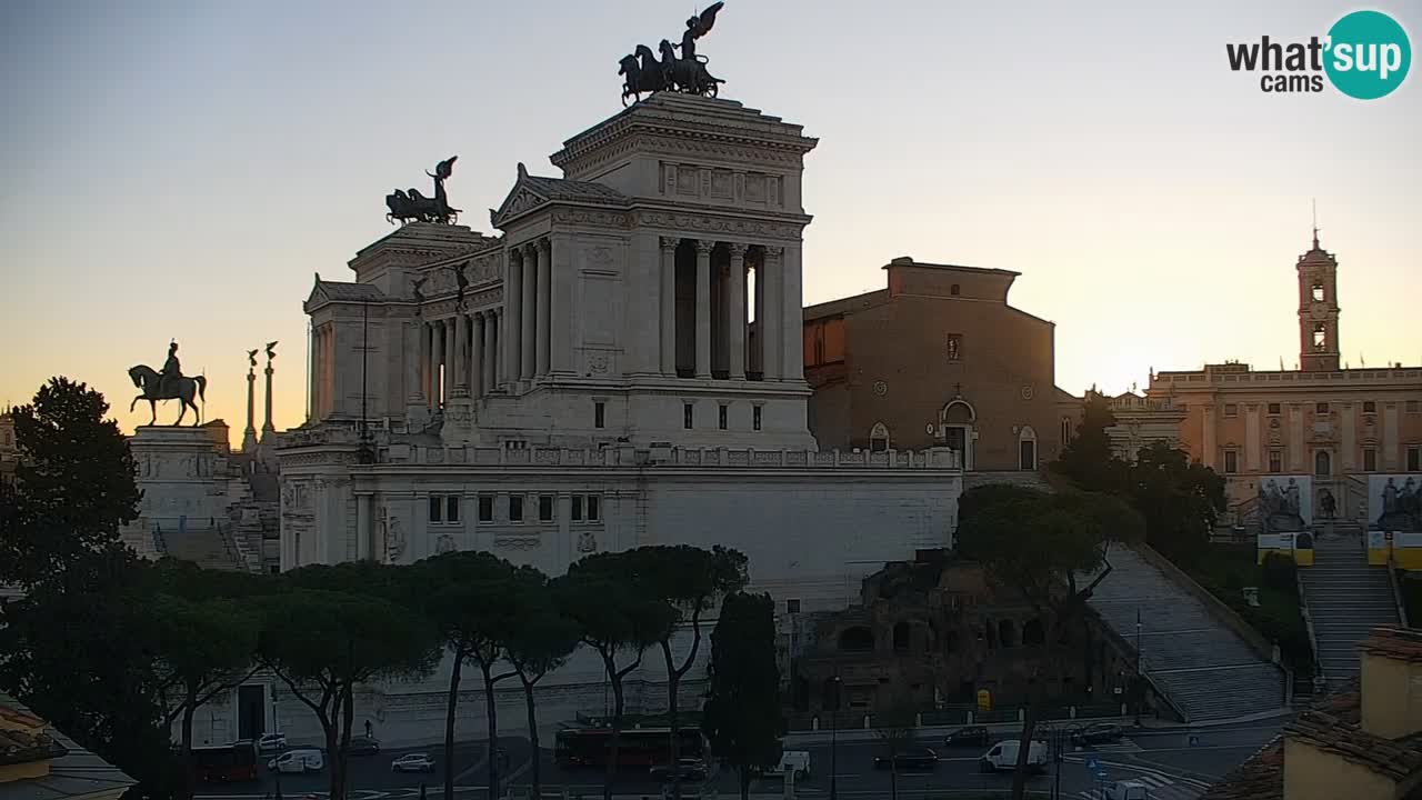 Rome Livecam – Vittoriano webcam – Autel de La Patrie