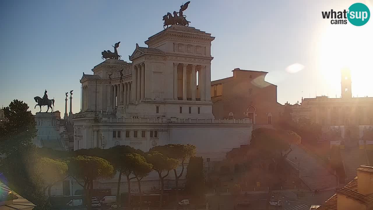 Roma Camera en vivo – Vittoriano webcam – Altare della Patria