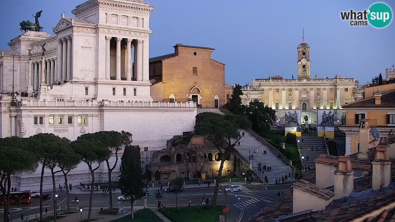 Roma Livecam – Vittoriano webcam – Altare della Patria