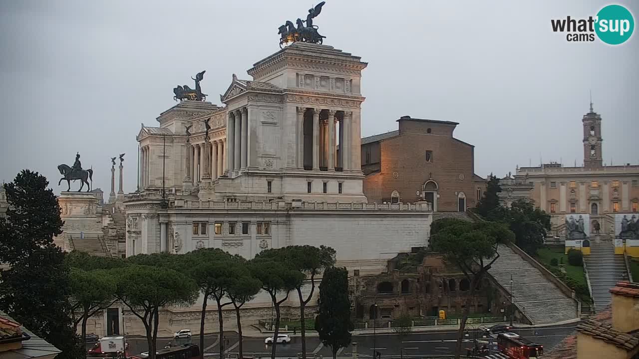 Roma Camera en vivo – Vittoriano webcam – Altare della Patria