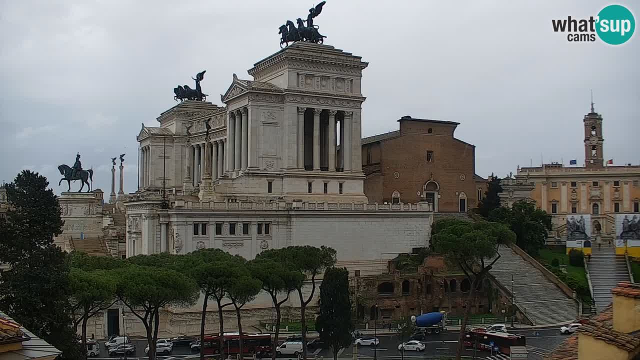 Roma Livecam – Vittoriano webcam – Altare della Patria