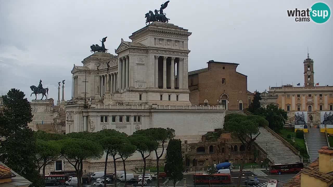 Roma Camera en vivo – Vittoriano webcam – Altare della Patria