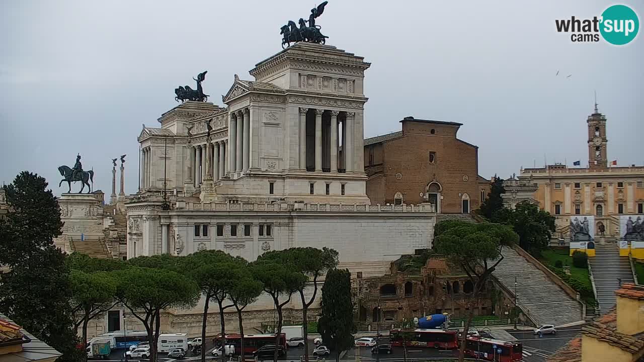 Roma Livecam – Vittoriano webcam – Altare della Patria