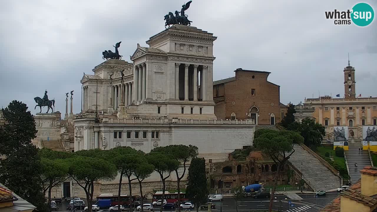 Roma Camera en vivo – Vittoriano webcam – Altare della Patria