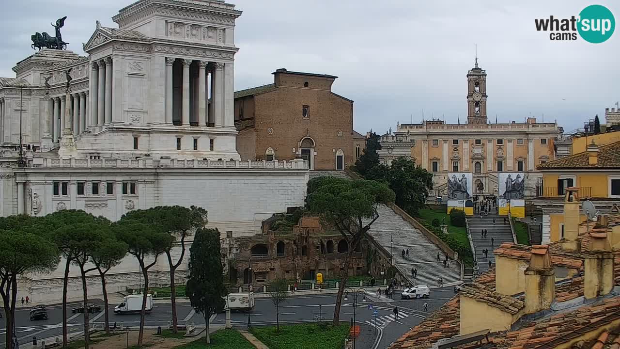 Roma Camera en vivo – Vittoriano webcam – Altare della Patria