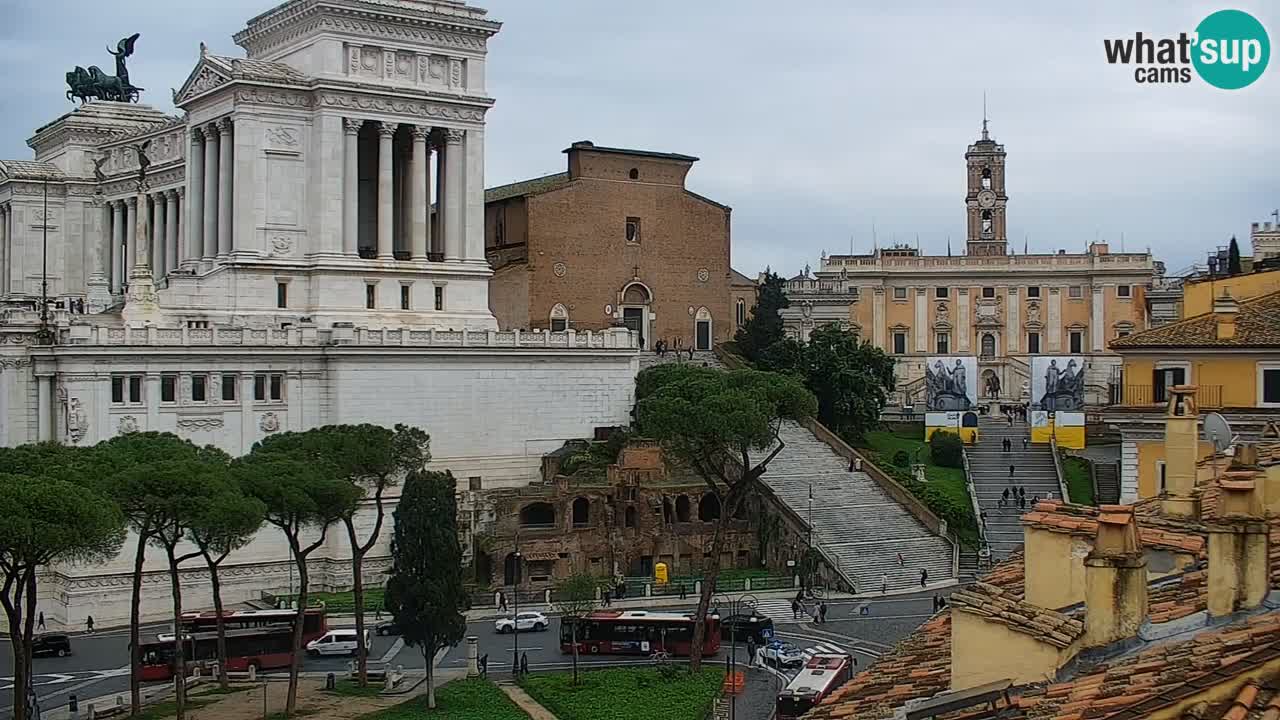 Roma Camera en vivo – Vittoriano webcam – Altare della Patria