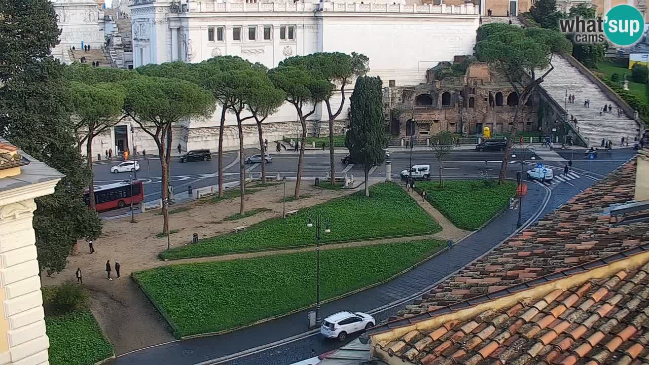 Roma Livecam – Vittoriano webcam – Altare della Patria