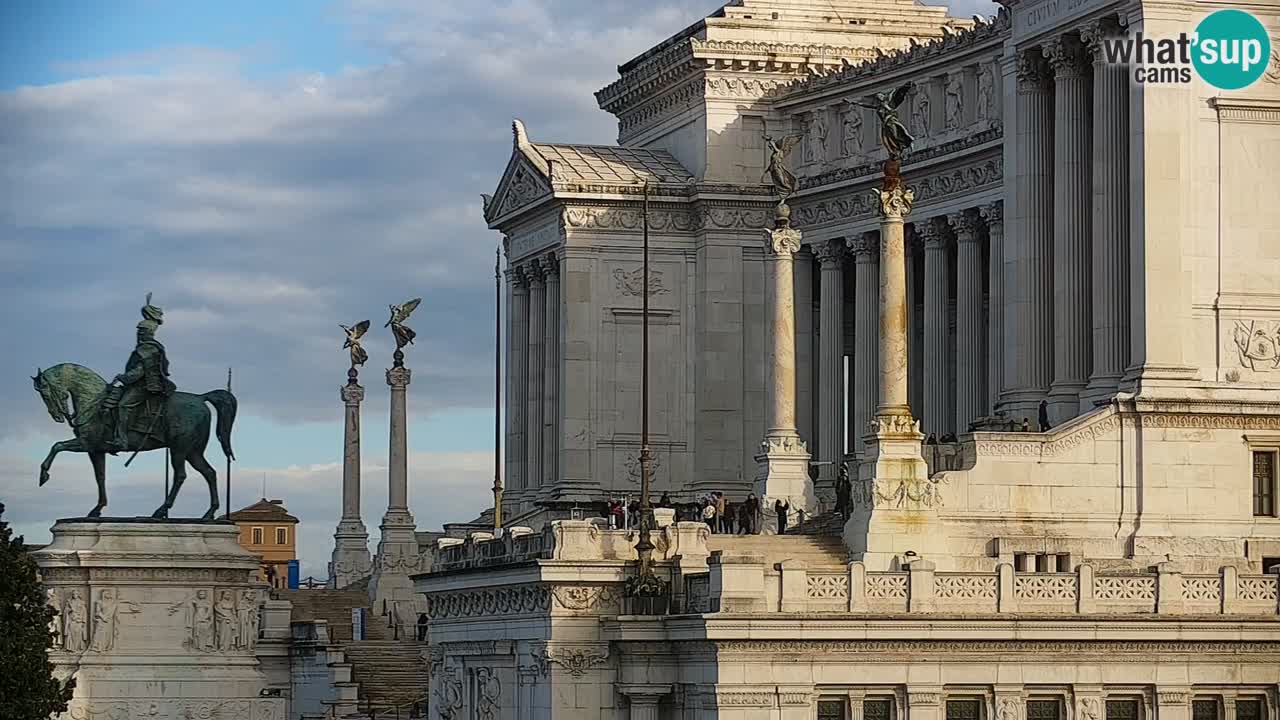 Roma Livecam – Vittoriano webcam – Altare della Patria