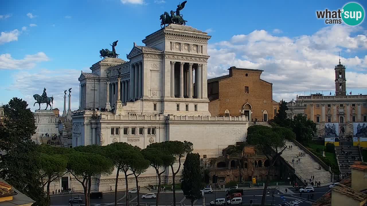 Roma Camera en vivo – Vittoriano webcam – Altare della Patria