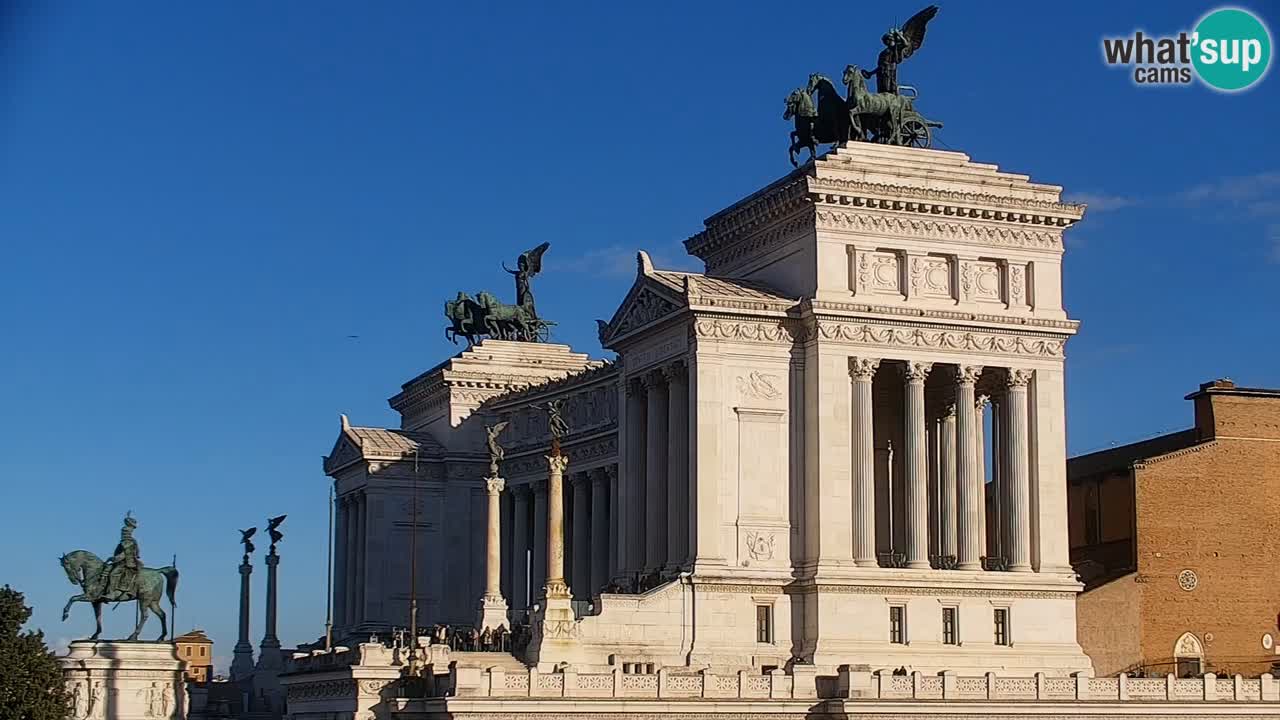 Roma Camera en vivo – Vittoriano webcam – Altare della Patria