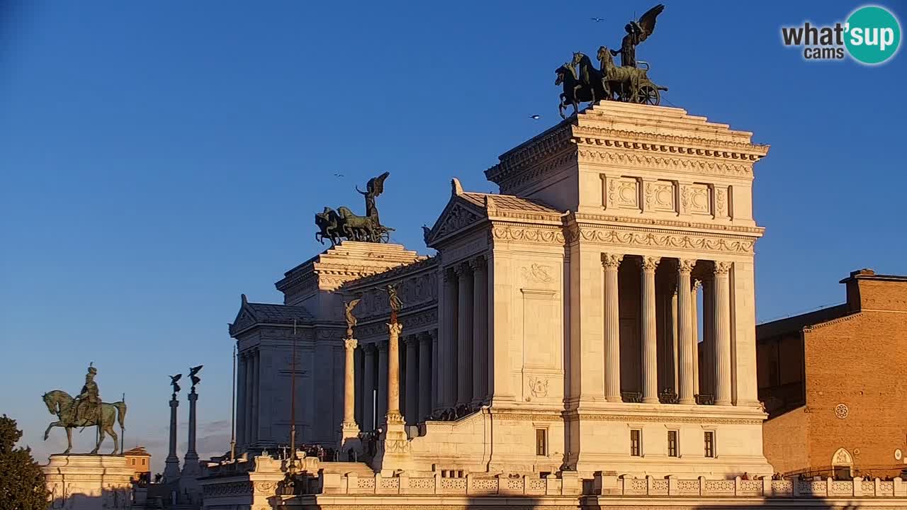 Roma Camera en vivo – Vittoriano webcam – Altare della Patria