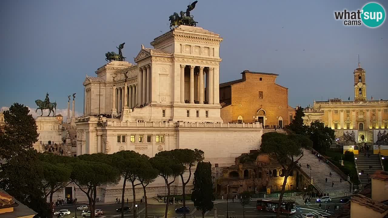 Rim Web kamera – Vittoriano – Altare della patria