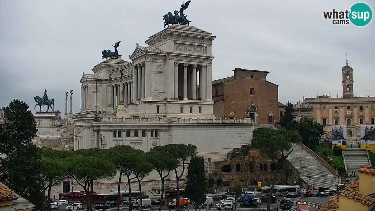 Roma Livecam – Vittoriano webcam – Altare della Patria