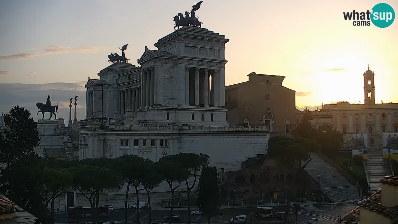 Roma Camera en vivo – Vittoriano webcam – Altare della Patria