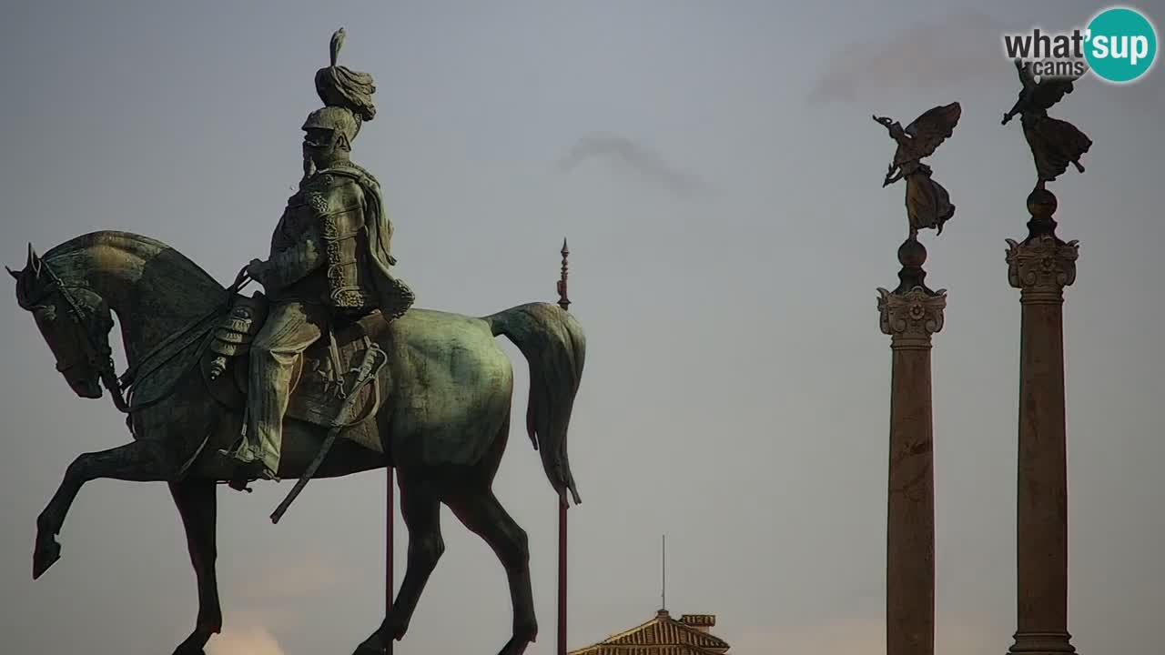 Roma Camera en vivo – Vittoriano webcam – Altare della Patria