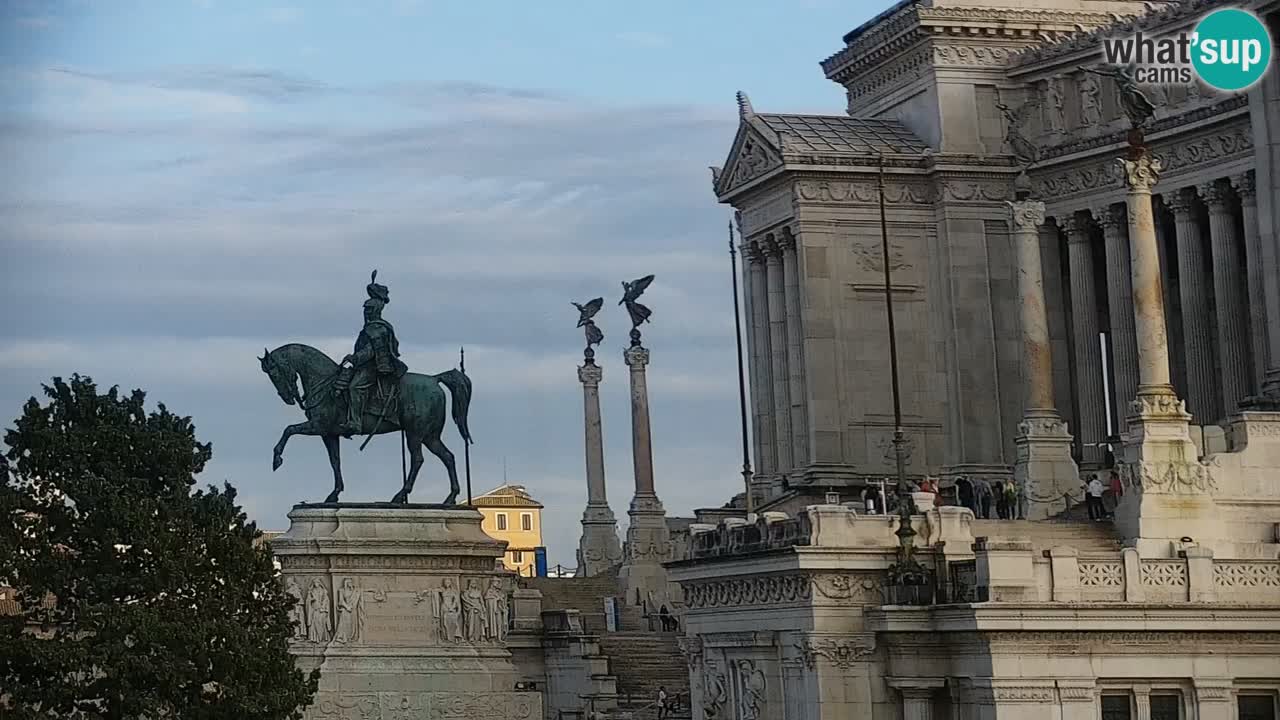 Roma Livecam – Vittoriano webcam – Altare della Patria