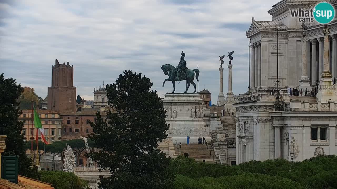 Roma Livecam – Vittoriano webcam – Altare della Patria