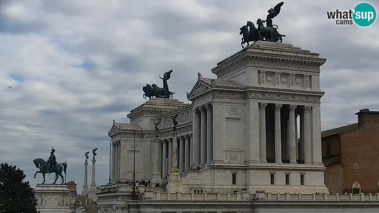 Roma Camera en vivo – Vittoriano webcam – Altare della Patria