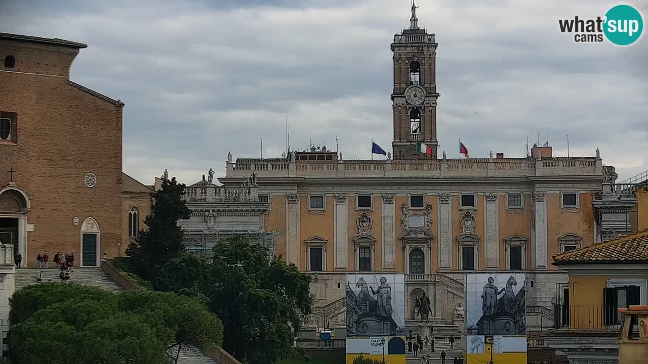 Rim Spletna kamera – Vittoriano – Oltar domovine