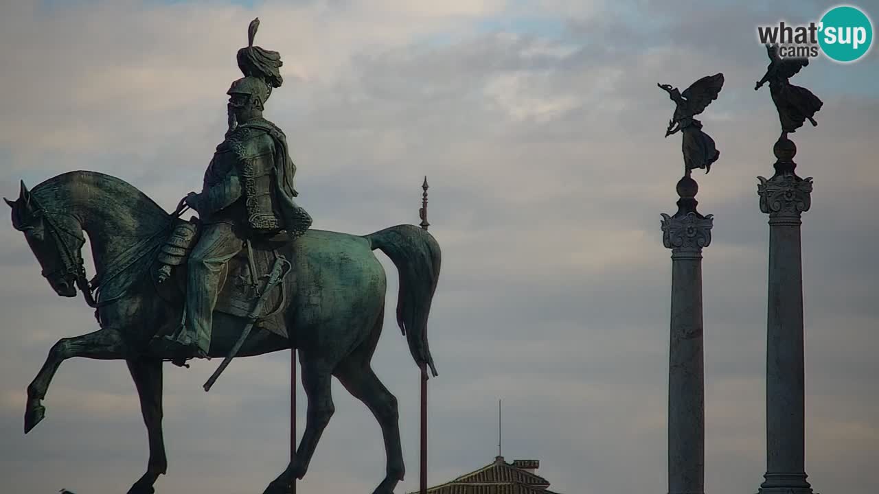 Roma Camera en vivo – Vittoriano webcam – Altare della Patria