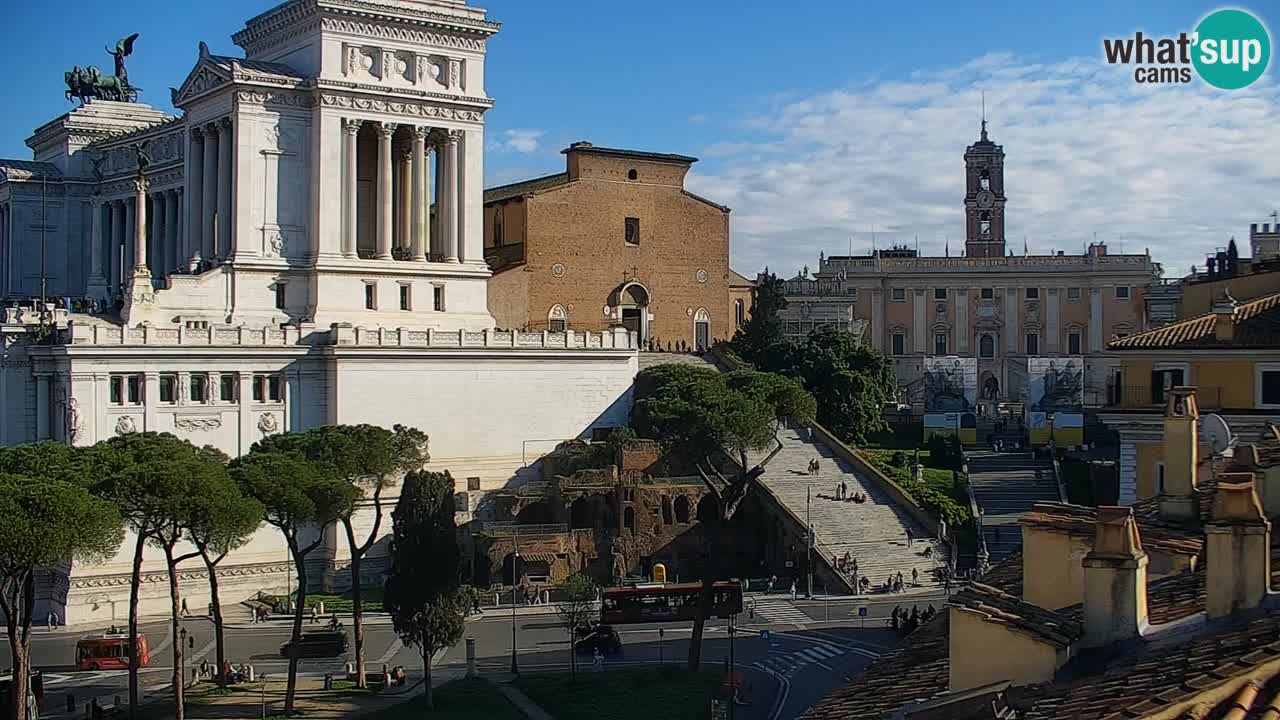 Roma Camera en vivo – Vittoriano webcam – Altare della Patria